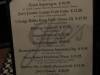 carta del restaurante joe's stone crab restaurant