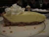 tarta de queso con lima en Joe's stones crab rest