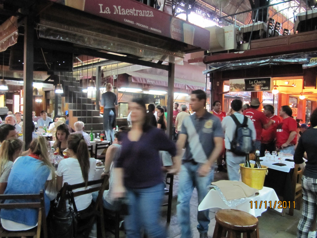 En El Mercado del Puerto, Montevideo