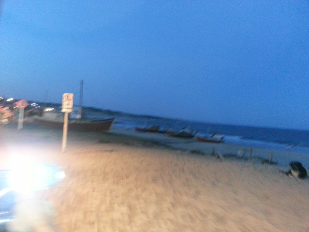 playa de pescadores en Punta del Diablo