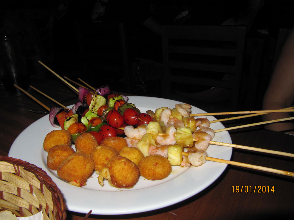 Pinchos de entrada