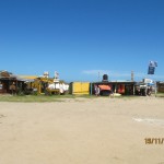 en la ruta con la Harley, Cabo Polonio, Uruguay