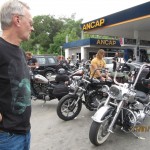 Reunión motos Harley en Punta del Diablo, 2014 Uruguay