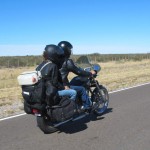 viajando en Harley por Sudamércia