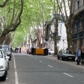 Accidente en las calles de Montevideo